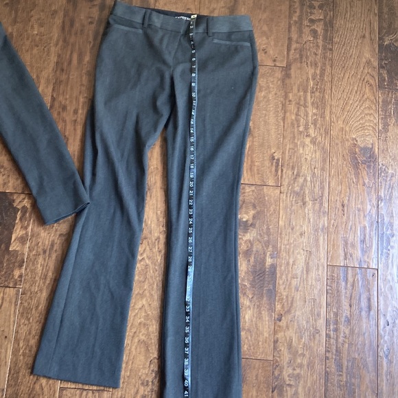 Express Charcoal Flared Suit - Picture 11 of 13